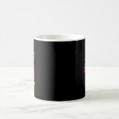 2022 Seltene Krankheiten Tag Bewusstsein Zebra Rib Kaffeetasse (Mittel)