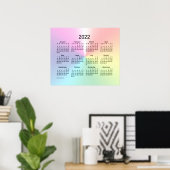 2022 Shimmer Wall Calendar von Janz Print Poster (Heimbüro)