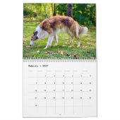 2022 Silken Windhunden (Stehend) Kalender (Feb 2027)