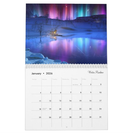 2022 SilverWebForge 3D Fantasy & Landscape Kalender (Jan 2026)