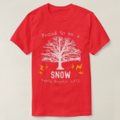2022 Snow Family Wiedersehen Tree Sommer Party im T-Shirt (Design vorne)