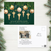 2022 Sold Sign Foto Real Anwesen Holiday Postkarte