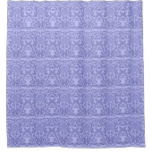 2022 Ver Peri Periwinkle Damask Old World Duschvorhang (Vorderseite)