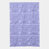 2022 Ver Peri Periwinkle Damask Old World Geschirrtuch (Vertikal)