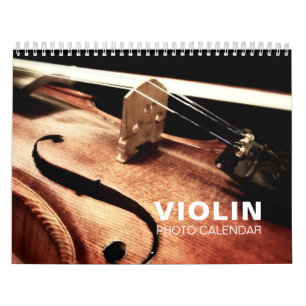 2022 Violin Foto Wall Calendar Kalender