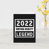 2022 Virtual Reality Legende Geschenk Karte (Gelbe Blume)