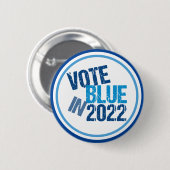 2022 Wahl Blue Button (Vorne & Hinten)