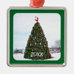 2022 Weihnachts-Hummer-Trap Tree Rockland Maine Ornament Aus Metall