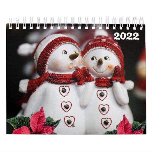 2022 Weihnachtsschneemann Kalender (Titelbild)
