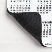 2022 White Large Print Calendar von Janz Mousepad (Ecke)