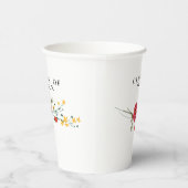 2022 Wildblume Abschluss Papiertasse Pappbecher (Rechts)