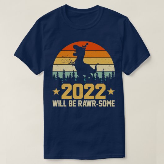 2022 WIRD RAWRSOME SEIN T-Shirt (Design vorne)