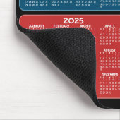 2023 2024 2025 2026 Kalender 4 Jahre Primärfarben Mousepad (Ecke)