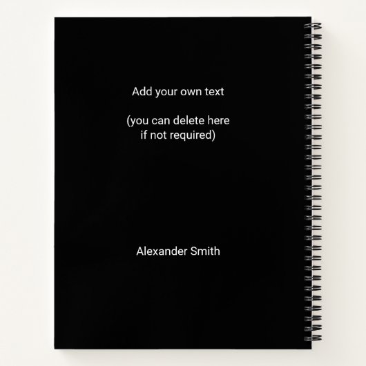 2023 2024 2025 2026 Kalender Benutzerdefiniertes F Notizblock (Rückseite)