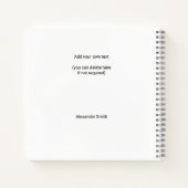 2023 2024 2025 2026 Kalender Neuer benutzerdefinie Notizblock (Rückseite)