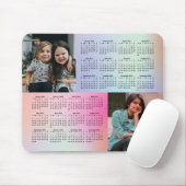 2023 - 2024 Fotokalender Sonntag Start Mousepad (Mit Mouse)
