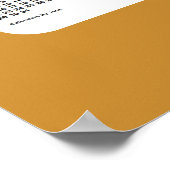 2023-2024 Gold 2 Year Wall Calendar by Janz Poster (Ecke)