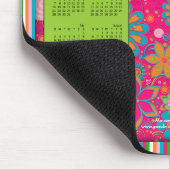 2023-2024 Kalender Mousepad, Grandmas Garden Green Mousepad (Ecke)