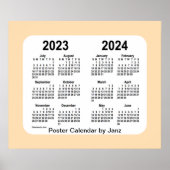 2023-2024 Wheat School Year Calendar by Janz Poster (Vorne)