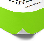 2023-2024 Yellowgreen School Calendar by Janz Poster (Ecke)