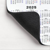 2023 - 2025 Geschäftskalender Moderner Minimalisti Mousepad (Ecke)