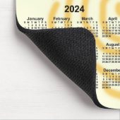2023-2025 Sonnentage 3 Jahre Kalender von Janz Mousepad (Ecke)