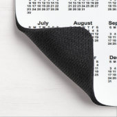 2023-2025 Weißer Dreijahreskalender von Janz Mousepad (Ecke)