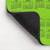 2023-2025 Yellow Green 3 Year Calendar by Janz Mou Mousepad (Ecke)
