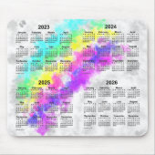 2023-2026 Rainbows End 4 Year Calendar von Janz Mousepad (Vorne)