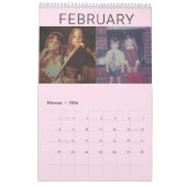 2023 - 24 Foto - Rosa Rosa - Moderne Familie Kalender (Feb 2026)