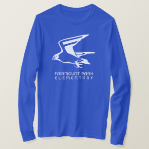 2023-24 FPE Falcon Blue Adult Mens Long Sleeve T-S T-Shirt
