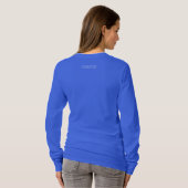 2023-24 FPE Falcon Blue Womens Long Sleeve T-Shirt (Schwarz voll)