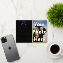 2023 Abschluss-Ankündigung Falded Gold Foil Card