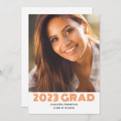 2023 Abschluss Foto Ankündigung (Vorne/Hinten)