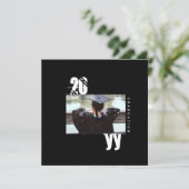 2023 Abschluss Typografie Fett Foto Minimal (Stehend Vorderseite)