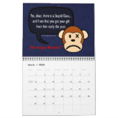 2023 Angepasste enttäuschte Mitarbeiter 12 Monate Kalender (Mär 2026)