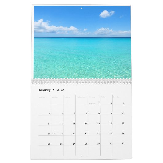 2023 Anguilla Beaches Calendar Kalender (Jan 2026)