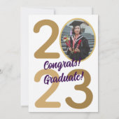 2023 Ankündigung von Arch Foto Abschluss (Rückseite)