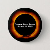 2023 Annular Solar Eclipse Button (Vorderseite)