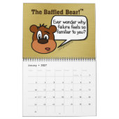 2023 Anpassbarer tierischer Spaß 12 Monate Kalende Kalender (Jan 2027)