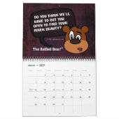 2023 Anpassbarer tierischer Spaß 12 Monate Kalende Kalender (Mär 2027)