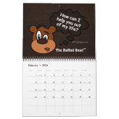 2023 Anpassbarer tierischer Spaß 12 Monate Kalende Kalender (Feb 2026)