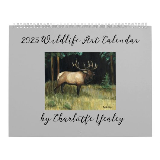 2023 Art Calendar by Charlotte Yealey Kalender (Titelbild)