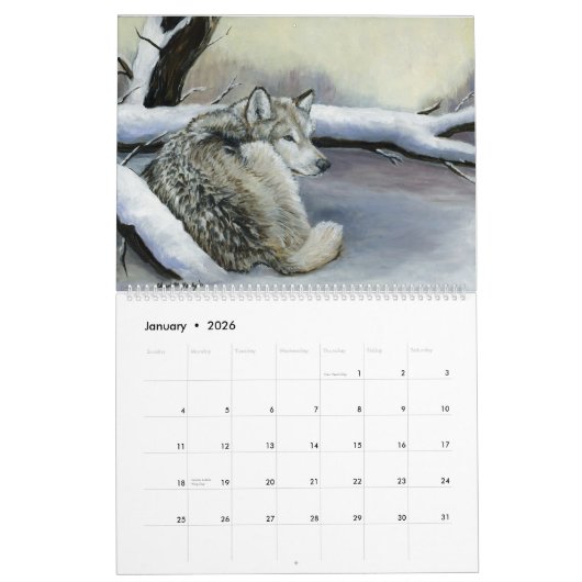 2023 Art Calendar by Charlotte Yealey Kalender (Jan 2026)