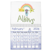 2023 Außerirdischen, Raumfahrt, Astronauten Kalender (Feb 2026)