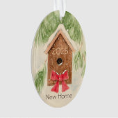 2023 Bird House New Zuhause Ornament (Vorderseite)