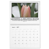 2023 Botschaften der Freiwilligenmotivation Kalender (Mär 2027)