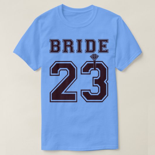 2023 Bride Engagement Bridal Shower Proposal Match T-Shirt (Design vorne)