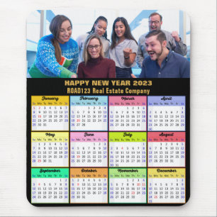 2023 Calendar Business Foto Custom Modern Mousepad