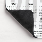 2023 Calendar Business Foto Firmenlogo Benutzerdef Mousepad (Ecke)